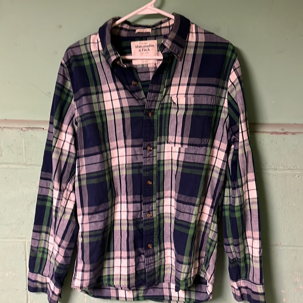 ABERCROMBIE AND FITCH FLANNEL